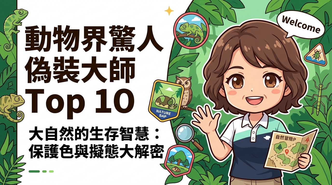 動物界偽裝大師封面