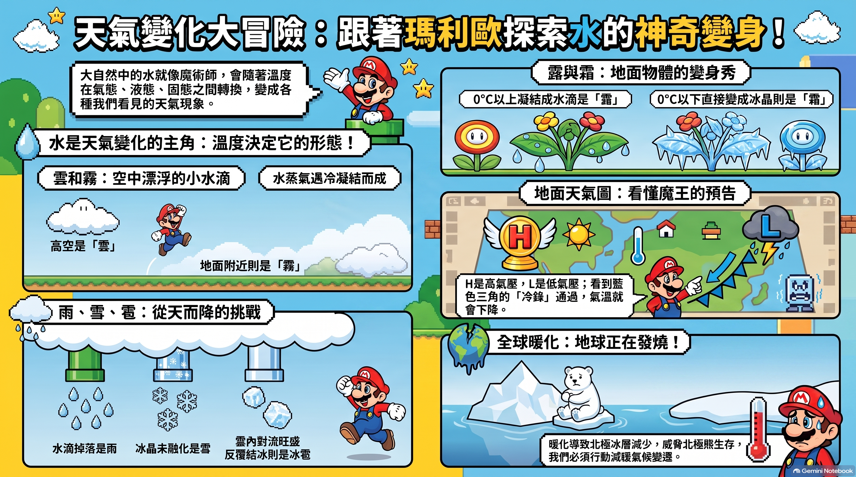 水的神奇天氣冒險